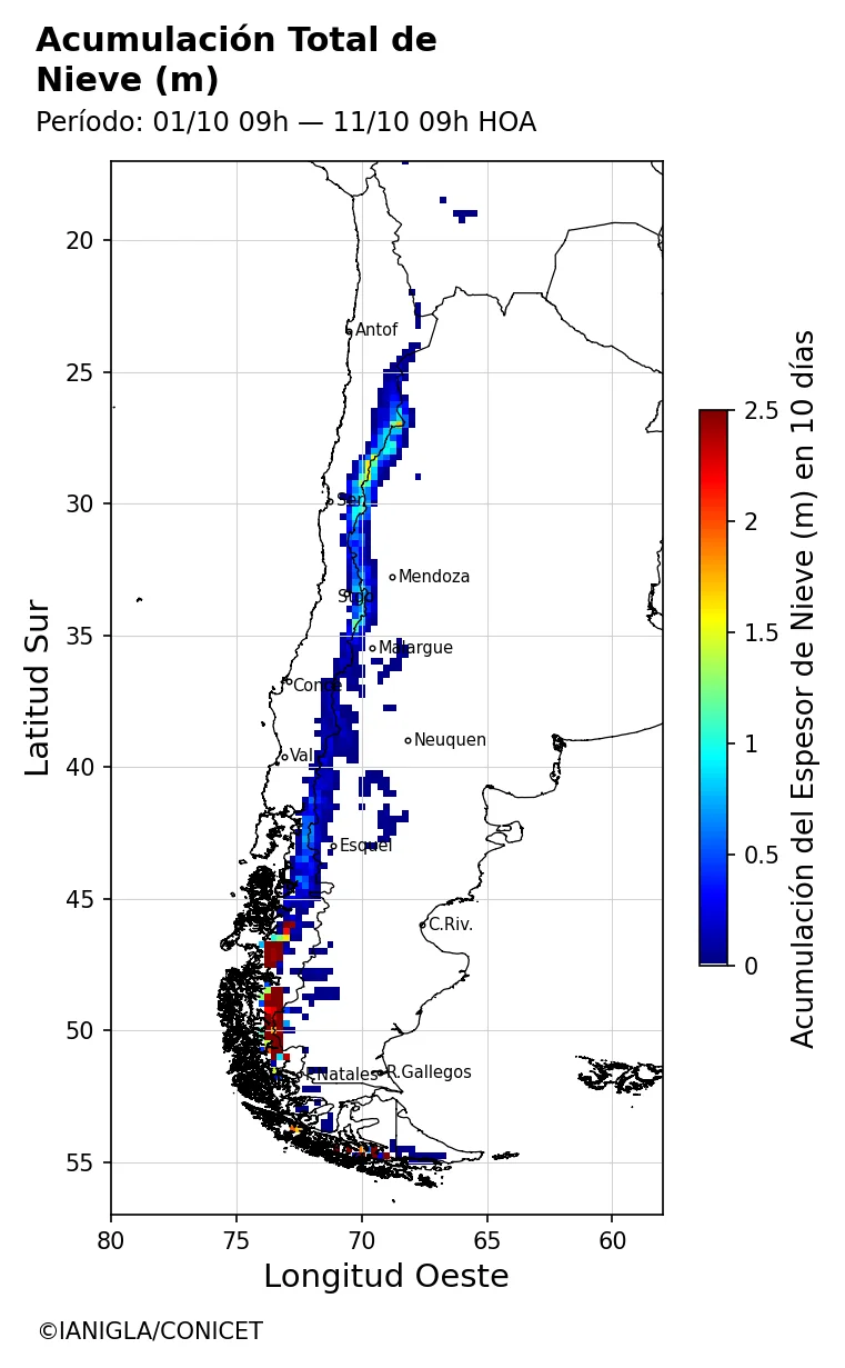 F3 — Nieve acumulada real